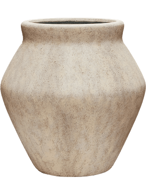 Mineral Fleuri L Travertine Beige 61 - Planter