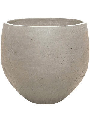 pottery pots Rough Orb M Grey Washed 48 - Plantenbak