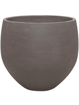 pottery pots Rough Orb M Chocolate 48 - Plantenbak