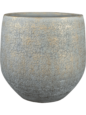 ter steege Noor Pot Metallic Grey 36 - Plantenbak